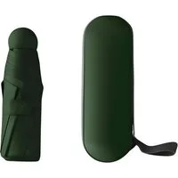 Norvéa Home Taschenregenschirm Mini Regenschirm, kompakter Regenschirm mit Aufbewahrungsbox, kompakter Regenschirm mit Aufbewahrungstasche, ultra leicht