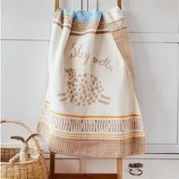 Babydecke 90x120 cm - flauschig weich - Kuscheldecke, SEI Design
