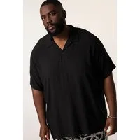 STHUGE Poloshirt Poloshirt Halbarm Viskose