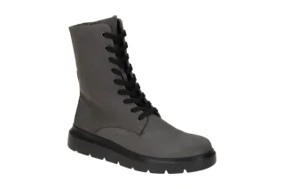 Ecco 216213 NOUVELLE WOMEN Damenstiefel Grau Magnet Lace Up Boot