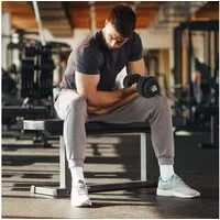 HOMCOM Hantel-Set 30KG mit Hantelscheiben, (Hantelset, Kurzhantel Set), für Zuhause Büro Fitnessstudio Stahl PU Schwarz Krafttraining