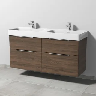Sanipa 3way Waschtischunterbau zu Laufen Pro S Waschtisch mit 4 Auszügen, Eiche-Arizona UM77180
