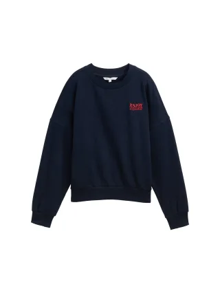 Denim Tom Tailor - Loose Fit Sweatshirt sky captain blue - Gr. - XS