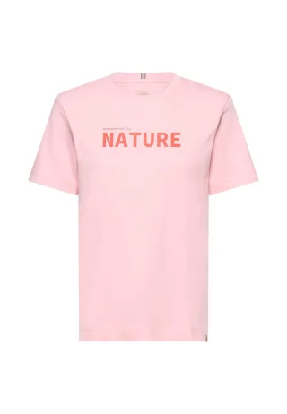 camel active - T-Shirt aus reiner Baumwolle pink - Gr. - L