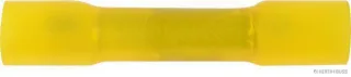 HERTH&BUSS Quetschverbinder, 3 - 6 mm², DIN 46234, Crimpseal II, Stoßverbinder gelb - 50252554