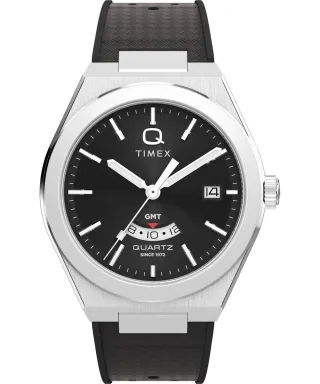 Timex Q Timex Continental Schwarz Herren Armbanduhr TW2Y24900