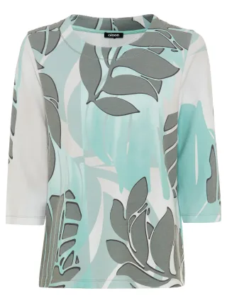 Olsen - Sweatshirt Long Sleeves jungle khaki - Gr. - 38