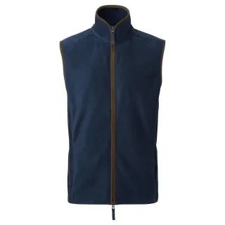 Premier Herren Artisan Fleece-Weste (Marine/Braun)
