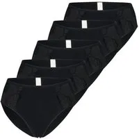 Nina Von C. Hüftslip 5er Pack Basic (Spar-Set, 5-St) Hüftslip - Baumwolle - Atmungsaktiv