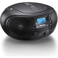 Karcher RR 5028D Boombox (DAB+, UKW (FM), tragbarer CD-Player mit DAB+ Radio, Bluetooth, Batterie- / Netzbetrieb)