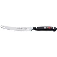 Premier Plus Tomaten-/ Allzweckmesser Wellenschliff, 13cm schwarz/silber