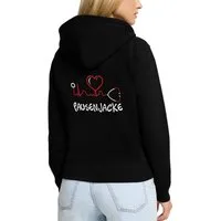 Spreadshirt Hoodie Pausenjacke Herzschlag Krankenschwester Krankenhaus Kapuzenjacke Damen (1-tlg)