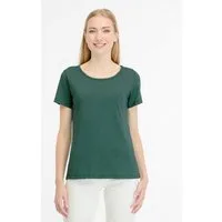 Ragwear Kurzarmshirt MINTTA mit Rundhalsausschnitt, ohne Verschluss, aus Baumwollmischung