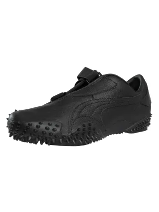 Puma Mostro Leder-Sneaker, Schwarz