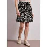 STREET ONE Minirock mit allover Blumenprint