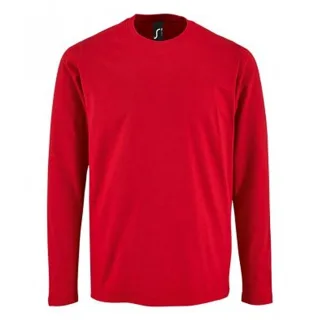 SOLS Herren Imperial Langarm T-Shirt (Rot)