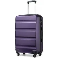 KONO Hartschalen-Trolley Handgepäck Leicht Hartschalenkoffer aus ABS Reisekoffer mit 4 Rollen