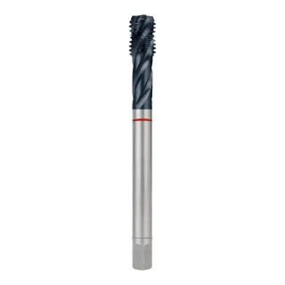 RUKO Maschinengewindebohrer M DIN 376 HSS-Co 5 TiAlN mit Überlaufschaft Form C 35° M18 - 233180EF