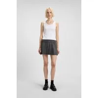HUGO Minikleid Norila TwoinOne Slim Fit, mit plissiertem Rockteil Top & Rock Faltenrock