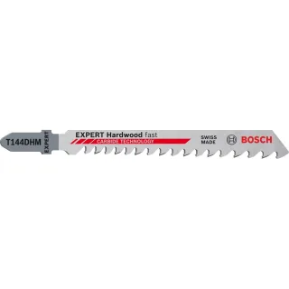 Bosch EXPERT ‘Hardwood Fast’ T 144 DHM Stichsägeblatt, 3 Stück - 2608900541