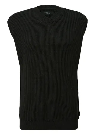 s.Oliver BLACK LABEL - Strickpullunder schwarz - Gr. - XXL