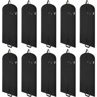 Clanmacy Sitzsack 10St. Kleidersack 100x60cm Vliesstoff Kleiderhülle (10 St)