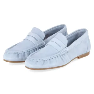 Tamaris Mokassins  Blau - Gr. 36 -  Echt Leder