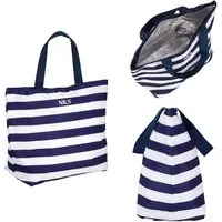 Nils Kühltasche Strandtasche Thermotasche Picknicktasche Isoliertasche Einkaufstasche