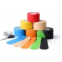Lorey Medtec Kinesiologie-Tape Kinesiologisches Tape, Kinesiology Tape, Kinesiologie Tape, 6 Stk
