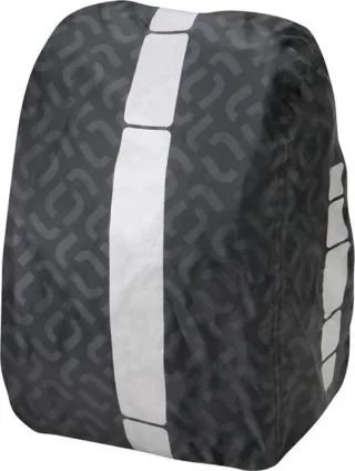KLICKfix Regenhülle mit Reflektor für Roomy GT schwarz 43 cm x 31 cm x 24 cm