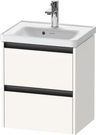 Duravit Ketho.2 Waschtischunterbau wandhängend Weiß Supermatt 484x375x549 mm - K25280084840000 K25280084840000
