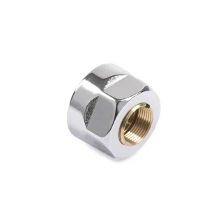 Terma Adapter auf Kupfer CYLINDER GW 3/4"-Ø15 , TGACR018, Chrom TGACR018