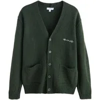 Next Strickjacke Regular Fit Strickjacke mit aufgesticktem Motiv (1-tlg)