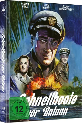 Schnellboote vor Bataan - Extended Edition (Limited Mediabook mit Blu-ray+DVD+Booklet in HD neu abgetastet)