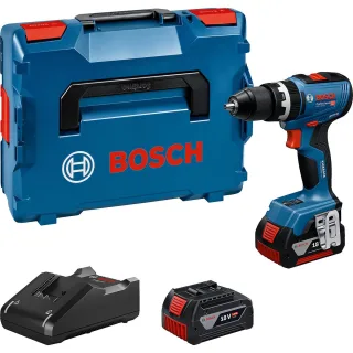 Bosch Akku-Schlagbohrschauber GSB 18V-65, 2 x Akku GBA 18V 5.0Ah, L-BOXX136N - 06019N3303