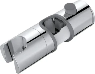 Neuesbad Serie 120 Handbrause Halter für Brausestange, EASY ON ( DIA 22, 23, 24, 25mm) NB1DEANM021U1