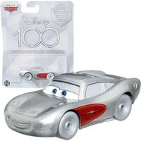 Disney Cars Spielzeug-Rennwagen Lightning McQueen HPJ53 Disney 100 Disney Cars Cast 1:55 Autos