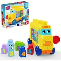 MEGA BLOKS MEGA BLOKS Bau- und Lernbus Spielbausteine