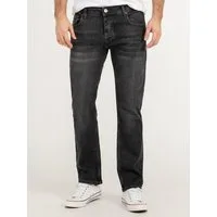 Lorenzo Loren Straight-Jeans Herren Jeans Hose Stonewashed LL-4006