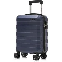 YONSLY Handgepäckkoffer Reisekoffer Trolley Handgepäck Hartschale, 4 Rollen, Zahlenschloss, ABS-Hartschale, 360°-Rollen, weicher Gummigriff