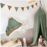 lilimaus Wimpelkette Sternenkette für Kinderzimmer - handgenähte Stoff-Girlande, handgefertigte Stoff-Girlande ca. 300 cm - Wimpel oder Sterne