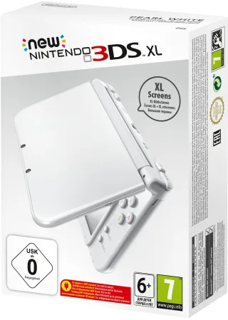 New Nintendo 3DS XL pearl white