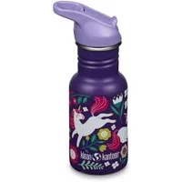 Klean Kanteen Trinkflasche Klean Trinkflasche Kid Classic 355ml Flip Sport Cap Leaping Unicorn