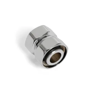 Terma Adapter auf Stahl HEXAGON GW 24-19-GW 1/2" , TGACR007, Chrom TGACR007