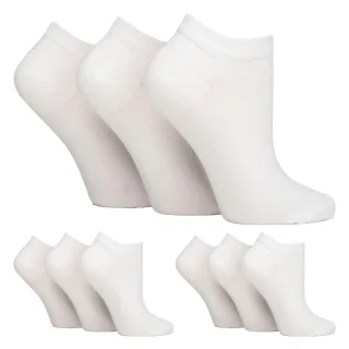 9 Paar Damen Diabetiker Socken | Knöchel-Socken für geschwollene Füße