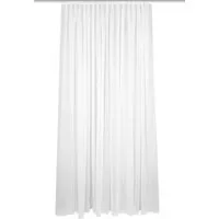 HOME WOHNIDEEN Vorhang 41100 Fertigstore CROSTA, uni Leinenstruktur, transparent, Faltenband (1 St), halbtransparent, 100% Polyester
