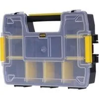 Sortmaster Mini stapelbar, Werkzeugbox schwarz/transparent
