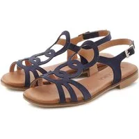 LASCANA Sommerschuh Sandale aus hochwertigem Leder, Sandalette, Sommerschuh