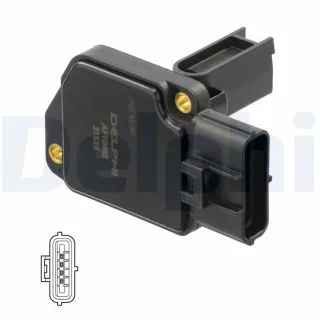 Delphi Luftmassenmesser Ford Mondeo 3 2,2 TDCi