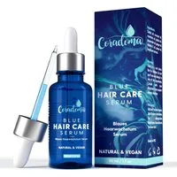 Coradoma Haarserum Blaues Anti Haarausfall Serum Haarwachstum Beschleunigen, für Frauen und Männer, 50ml